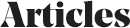 Articles